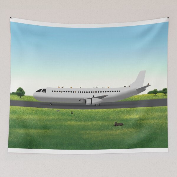 Item preview, Cats on a plane designed and sold by tanadomm.