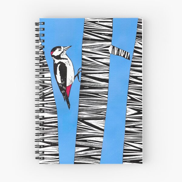 Item preview, Woodpecker on a Silver Birch designed and sold by Jane Dignum.