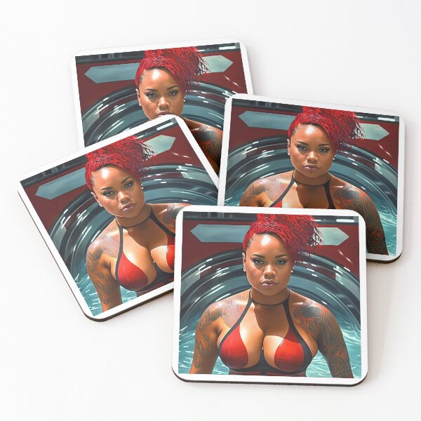 Item preview, Summer Vibes, Curvy Summer, Curvy and Beautiful Superwoman lifter. Bodybuilder. Female are strong. Sticker designed and sold by MeatLuvers.