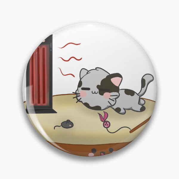 Item preview, kawaii sleepy kitten designed and sold by TataPium.