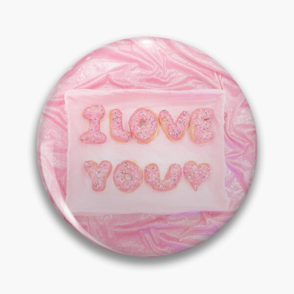 Item preview, I Love You Donut Design Print designed and sold by Femme Pastel Collective.