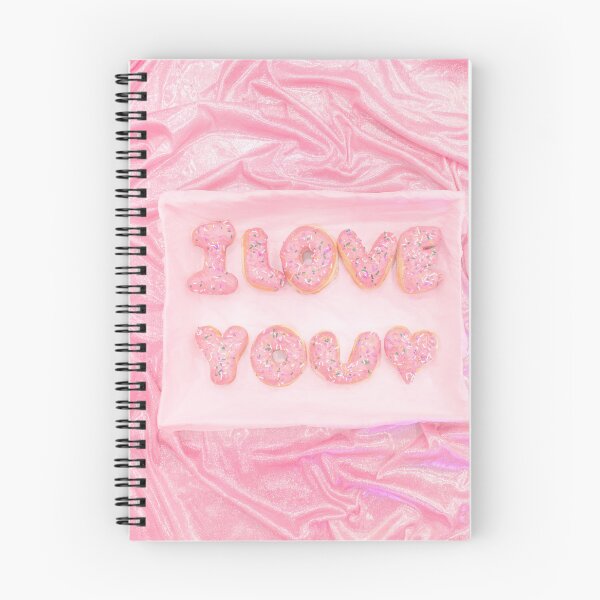 Item preview, I Love You Donut Design Print designed and sold by Femme Pastel Collective.