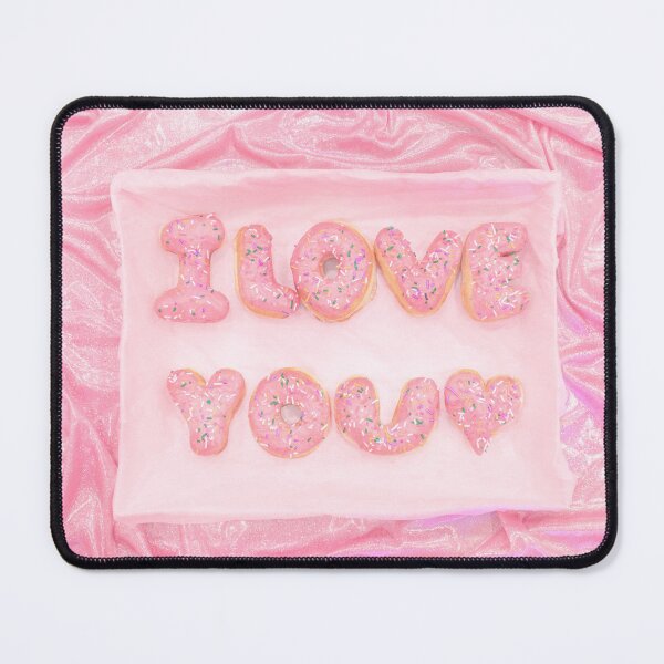 Item preview, I Love You Donut Design Print designed and sold by Femme Pastel Collective.