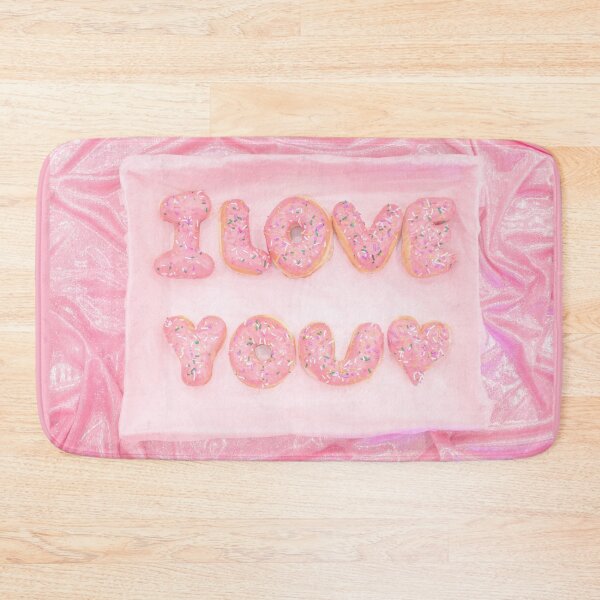 Item preview, I Love You Donut Design Print designed and sold by Femme Pastel Collective.