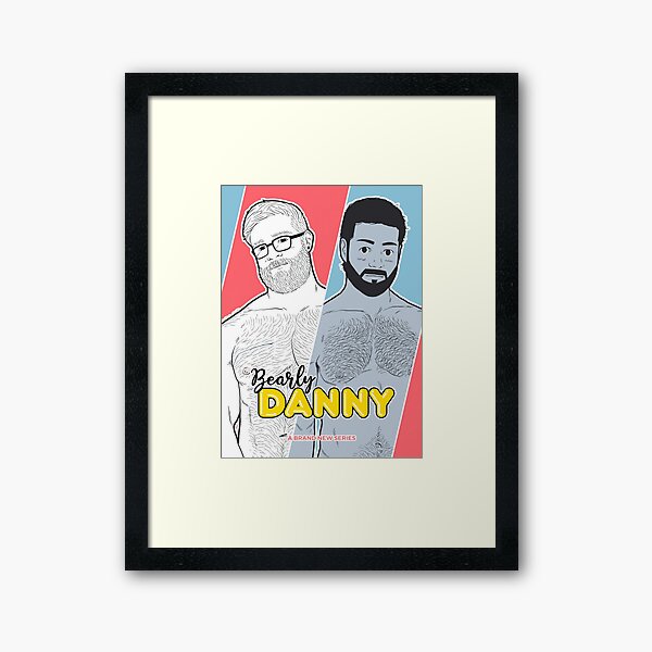 Bearly Danny Season 1 Poster Framed Art Print
