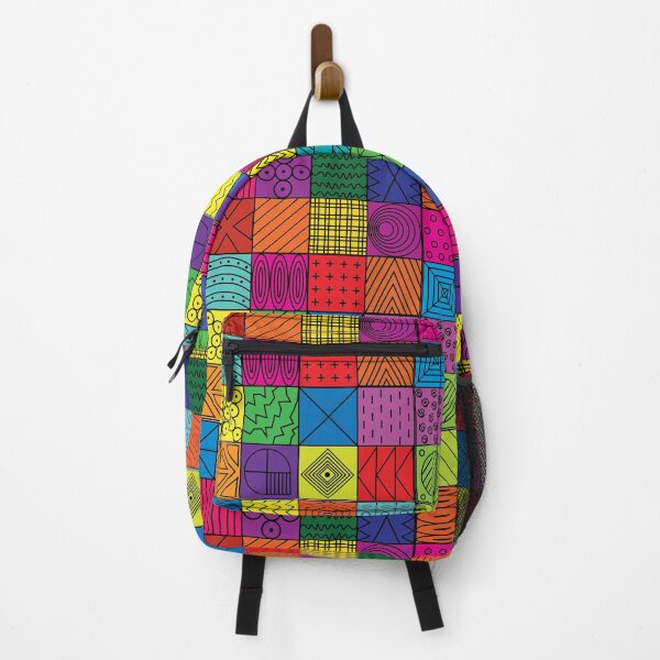 Item preview, Patterned Geometric Squares designed and sold by ColorZoo.