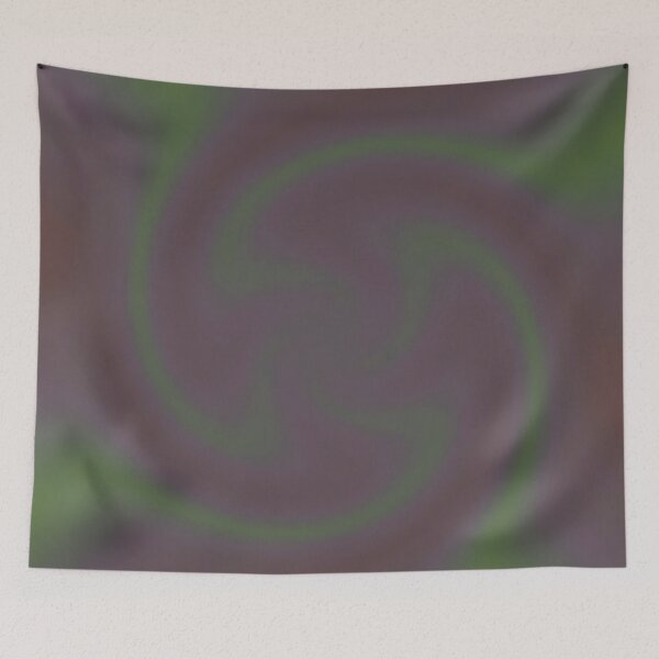 Item preview, Distorted Abstract Lavender and Green Muted Colors Gradient Twisted designed and sold by kattakitty.