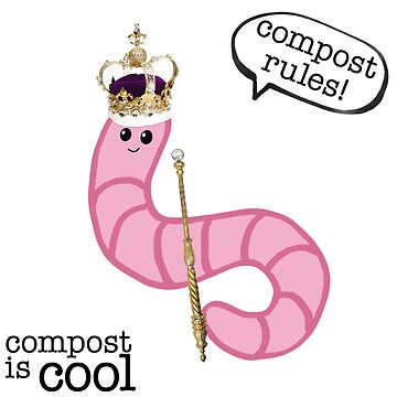 Artwork thumbnail, compost worm (king) by mystudiocreate