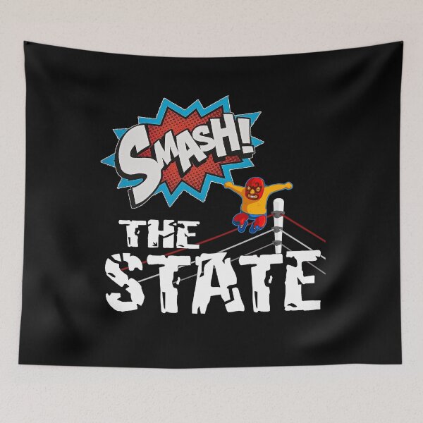 Item preview, Smash The State - Anarchist T-shirt designed and sold by iNukeDesign.