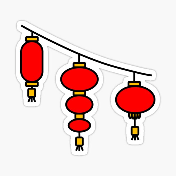 Artikel-Vorschau von Drei rote chinesische Laternen, designt und verkauft von OrderofOps.