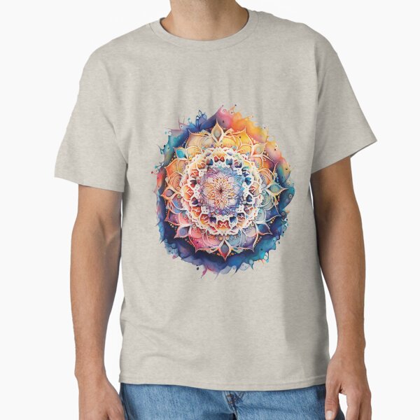 Item preview, A Boho Mandala Flower - Sacred Space Mandalas Collection designed and sold by GVRDesign.
