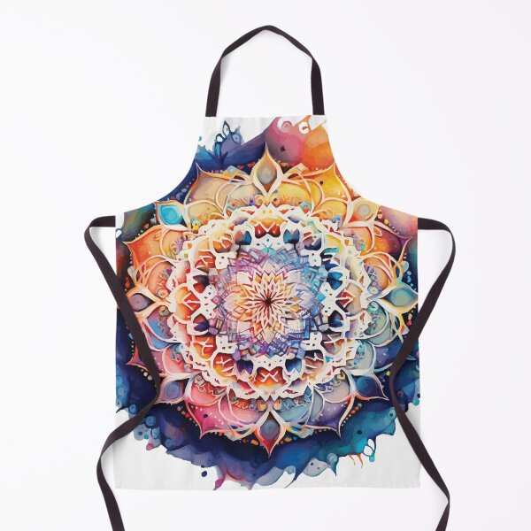 Item preview, A Boho Mandala Flower - Sacred Space Mandalas Collection designed and sold by GVRDesign.