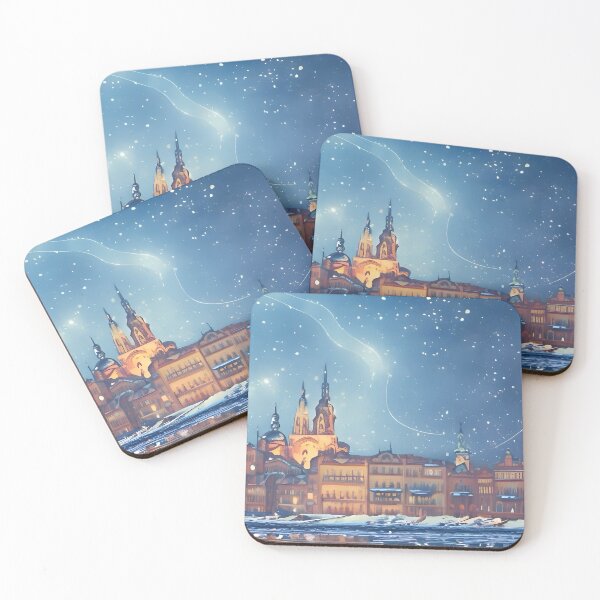 Item preview, Winter Solstice Cityscape  designed and sold by SapphireCompass.