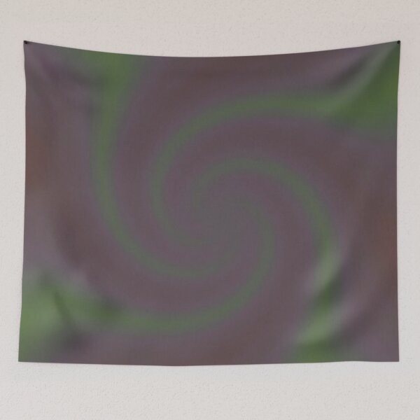 Item preview, Pinwheel Abstract Lavender and Green Muted Colors Gradient Twisted designed and sold by kattakitty.