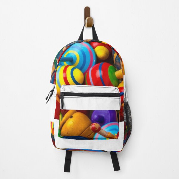 Item preview, Colorful Old Wooden Toy Tops designed and sold by Garry Gay.
