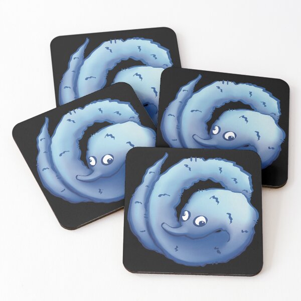 Item preview, worm on a string blue designed and sold by manins ⭐⭐⭐⭐⭐.