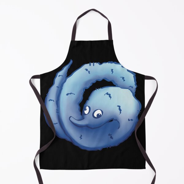 Item preview, worm on a string blue designed and sold by manins ⭐⭐⭐⭐⭐.