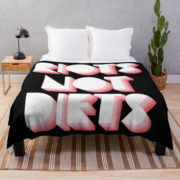 Item preview, Riots Not Diets designed and sold by Texterns.