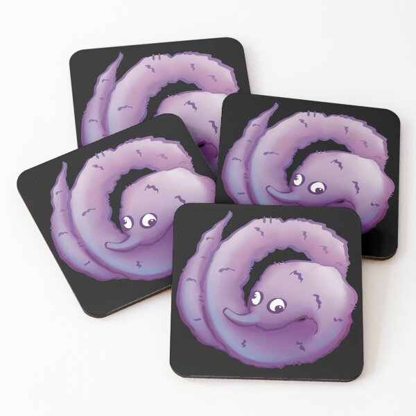 Item preview, worm on a string purple designed and sold by manins ⭐⭐⭐⭐⭐.