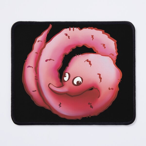 Item preview, worm on a string red designed and sold by manins ⭐⭐⭐⭐⭐.