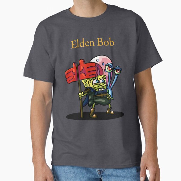 Vista previa del artículo con la obra «Elden Bob Bob Esponja/Godfrey», diseñado y vendido por CrowSells.