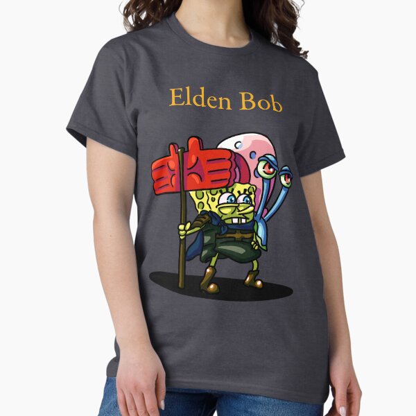 Vista previa del artículo con la obra «Elden Bob Bob Esponja/Godfrey», diseñado y vendido por CrowSells.
