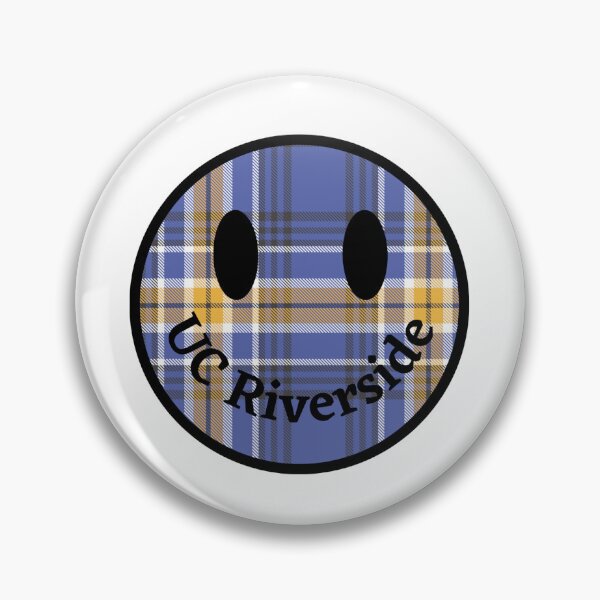 Item preview, ucr tartan smiley face designed and sold by BlossomLane.
