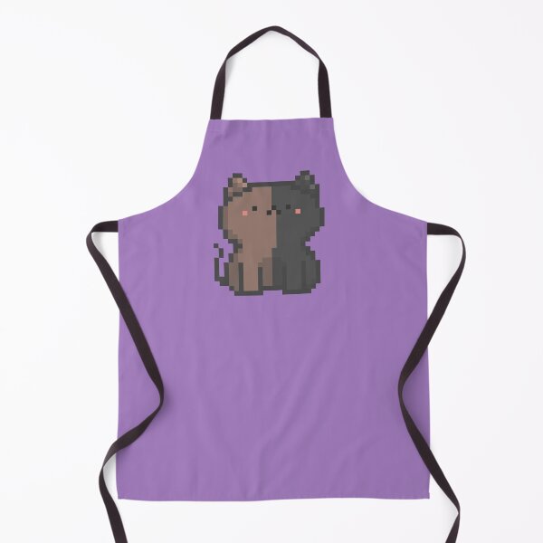 Item preview, Pixel Quiet Two Face Brown Black Cat 38 designed and sold by sosorimaru.
