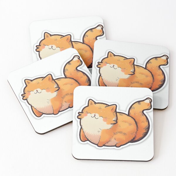 Item preview, fluffy cute cat  designed and sold by AiWonderPrints.