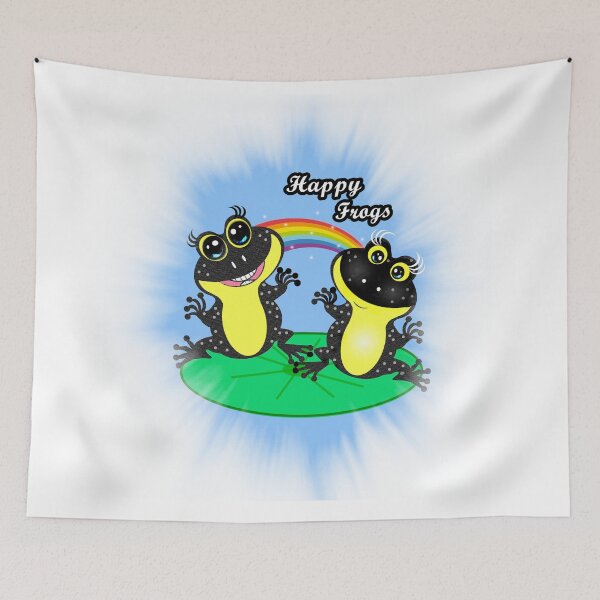 Item preview, Happy frogs  designed and sold by Shirley cute art .