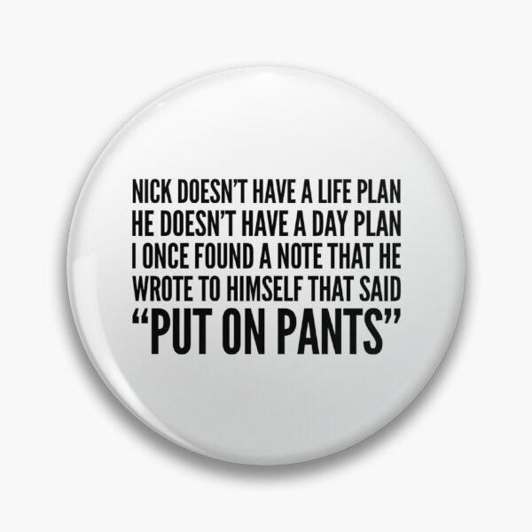 Item preview, Nick doesn’t have a life plan designed and sold by voidstickers.