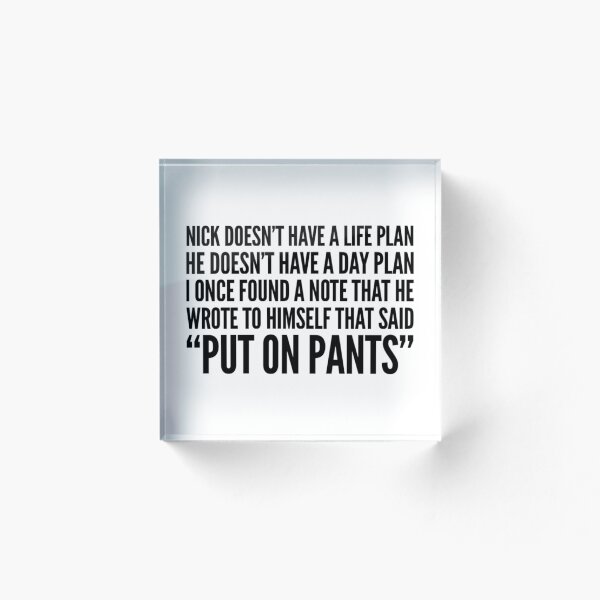 Item preview, Nick no tiene un plan de vida designed and sold by voidstickers.