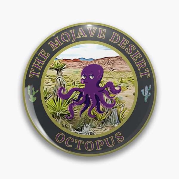 Item preview, The Legendary Mojave Desert Octopus designed and sold by MojaveTradePost.