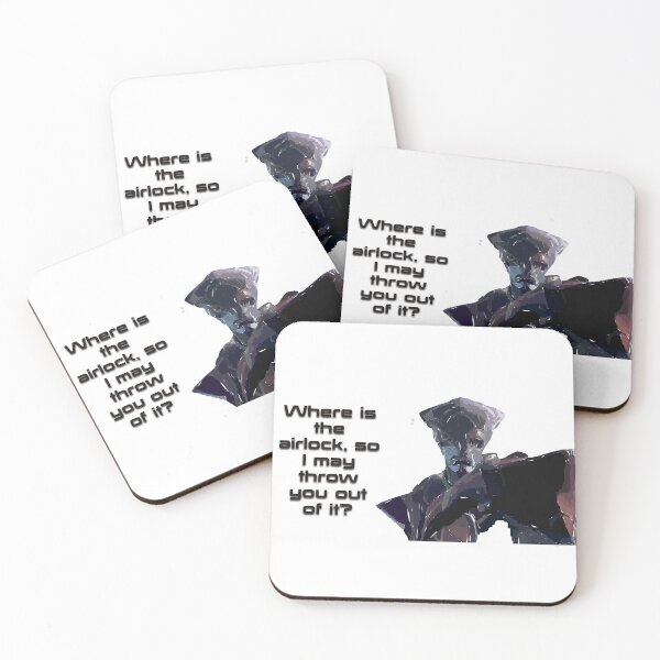 Item preview, Throw You Out the Airlock: Javik from Mass Effect designed and sold by IronCrip.