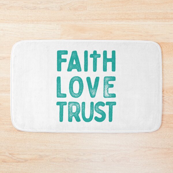 Item preview, Faith, Love, Trust designed and sold by Futurebeachbum.