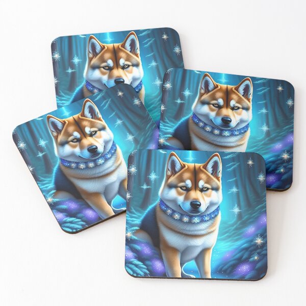 Item preview, Shiba In Mystical Forest designed and sold by Nocturne  Paws.