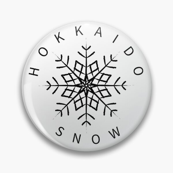 Item preview, Hokkaido Snow Snowflake Black designed and sold by ClaireBillson.