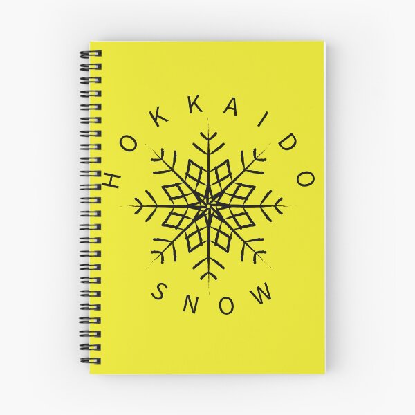Item preview, Hokkaido Snow Snowflake Black designed and sold by ClaireBillson.