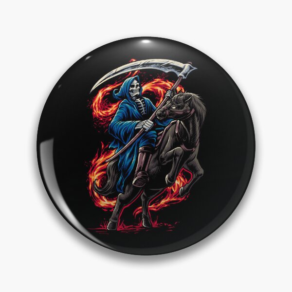 Item preview, Grim Reaper Riding A Horse designed and sold by Froyd Wess.