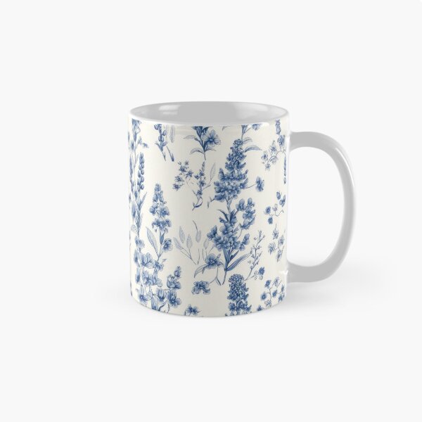 Item preview, Bluebonnets toile pattern designed and sold by artefacta.