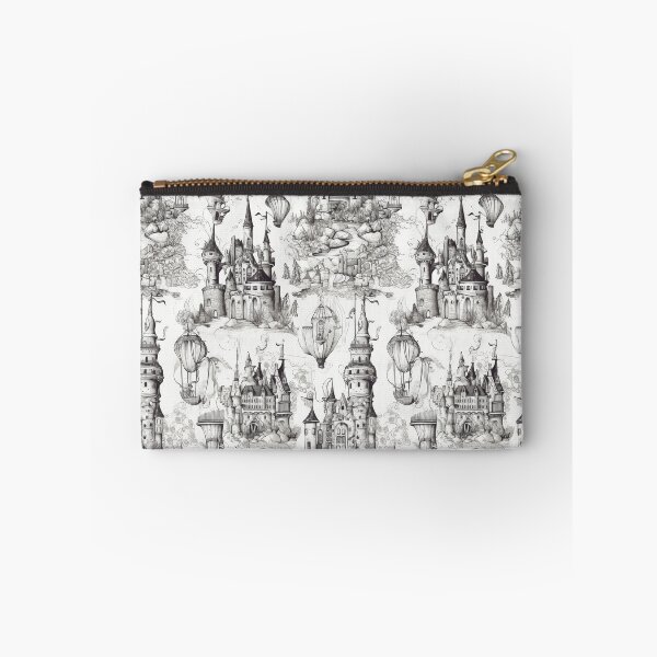 Item preview, Castles of Dreamland Toile Pattern designed and sold by artefacta.