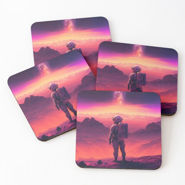 Item preview, Neon Frontier: Seeking Life Among the Stars designed and sold by Mullet Monkey.