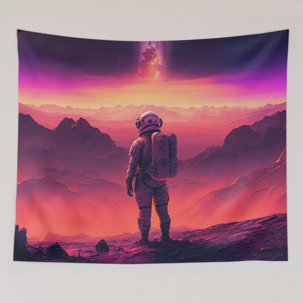 Item preview, Neon Frontier: Seeking Life Among the Stars designed and sold by Mullet Monkey.