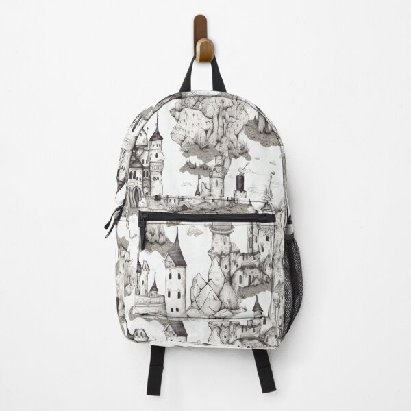 Item preview, Castles of Dreamland Toile Pattern 2 designed and sold by artefacta.
