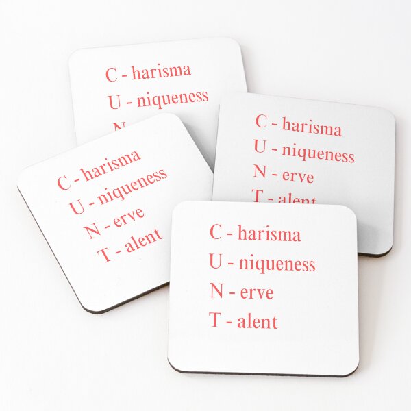 Item preview, C-harisma, U-niqueness, N-erve, T- alent. T-shirt designed and sold by elatyaouishop.