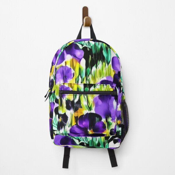 Item preview, Abstract Pansy Garden designed and sold by calibrit.