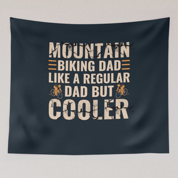 Item preview, Mountain Biking Dad Like A Regular Dad But Cooler designed and sold by chetan786.
