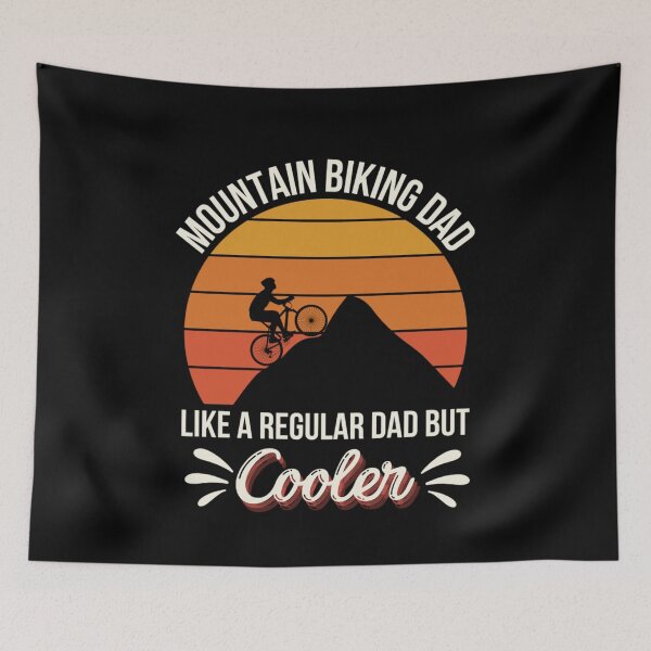 Item preview, Mountain Biking Dad Like A Regular Dad But Cooler designed and sold by chetan786.