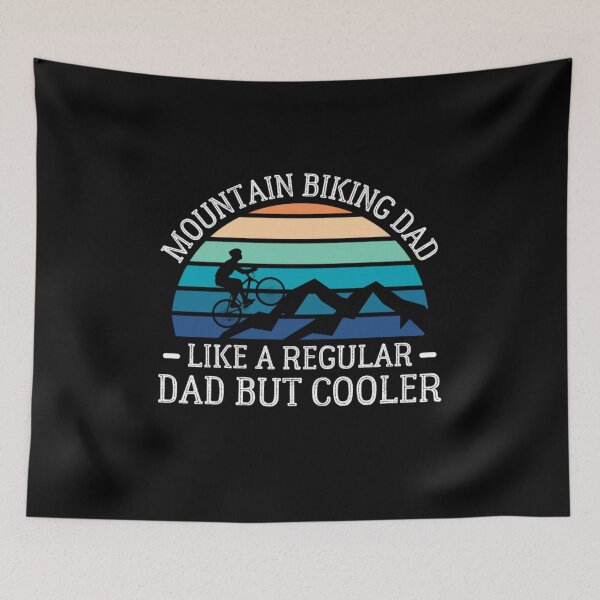 Item preview, Mountain Biking Dad Like A Regular Dad But Cooler designed and sold by chetan786.