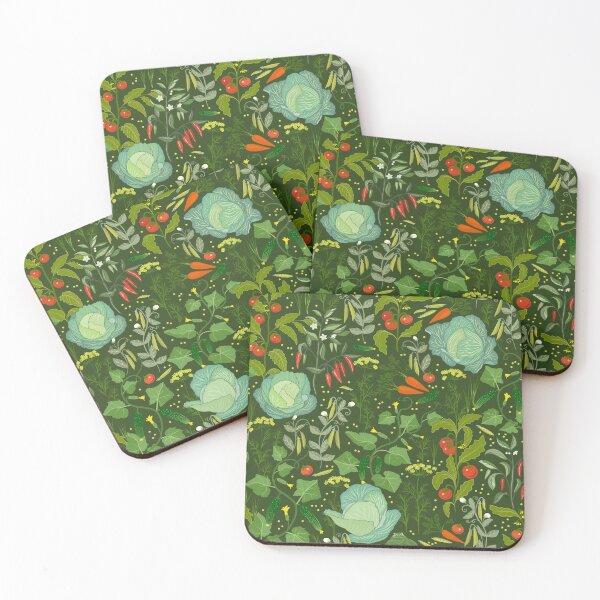 Item preview, Green garden with vegetables and herbs. designed and sold by Skaska.